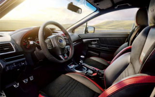 2019 Subaru WRX STI interior