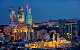 Город Баку, Азербайджан