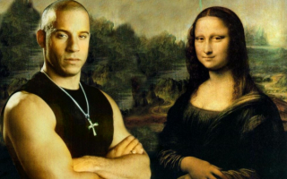 Вин Дизель и Джаконда