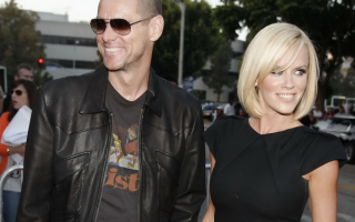 Джим Керри с женой