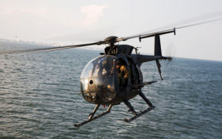 Легкий американский вертолет OH6