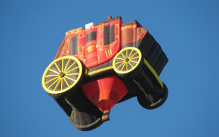 Воздушный шар карета