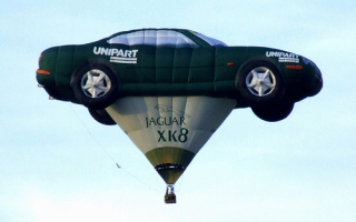 Воздушный шар автомобиль