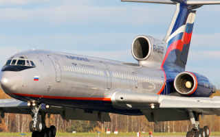 Самолет ТУ 154м