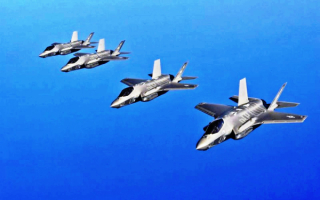 Истребители- бомбардировщики Локхид-Мартин F-35