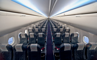 Интерьер Боинга 737-800