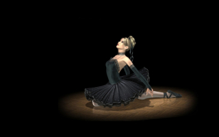 3d балерина