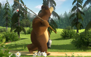 Медведь на прогулке