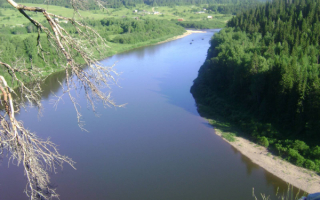 Койва - река в Пермском крае, правый приток реки Чусовой