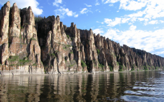 Ленские столбы. Природный парк на реке Лена в Якутии