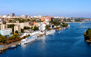Река Дон в Ростове на Дону