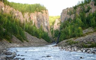 Река Нимдэ - приток Нижней Тунгуски