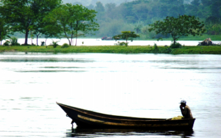 Лодка на реке Нил