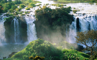 Река Голубой Нил в Эфиопии