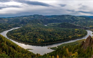 Меандры реки Маны