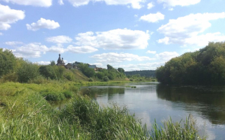 Москва-река в Одинцовском районе