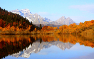Осень на озере Кардывач