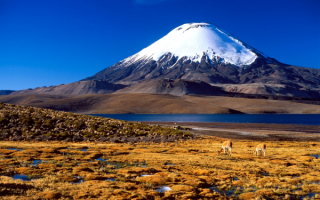 Высочайший вулкан на Земле Охос-дель-Саладо