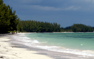 Багамы пляжи с белым песком