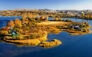 Остров на реке Ангаре