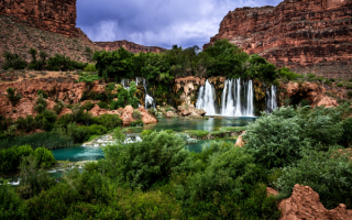 Верхний водопад Навахо