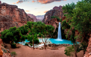 Водопад в Аризоне