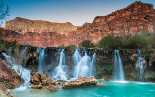 Нижний водопад Навахо