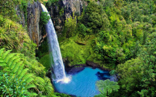 Водопад Фата. Новая Зеландия