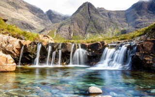 Водопад в Шотландии