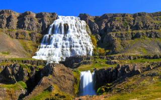 Диньянди - водопад в Исландии