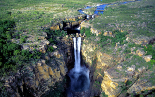 Водопад Джим Джим в Австралии