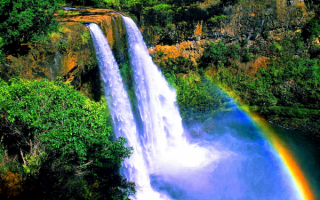 Водопад и радуга