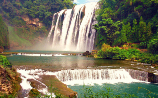 Водопад Хуангошу в Китае