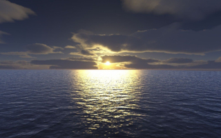 Море солнечная дорожка