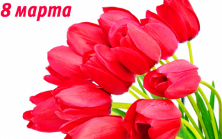 Тюльпаны на 8 марта