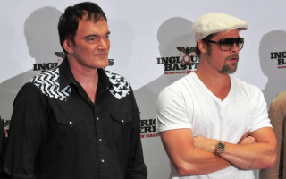 Квентин Тарантино и Брэд Питт