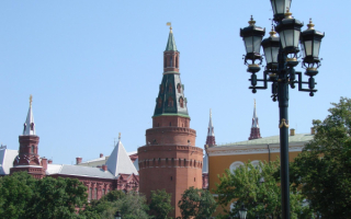 Москва кремлевские башни