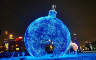 Москва новогодняя
