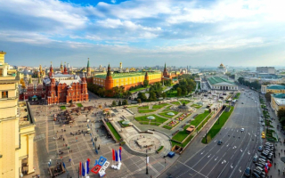 Москва кремль Манежная площадь