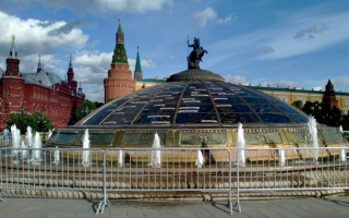 Памятник Георгию Победоносцу на Манежной площади