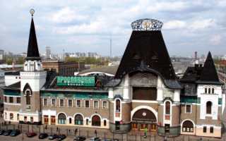 Ярославский возал в Москве
