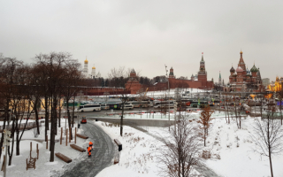 Зима в Москве