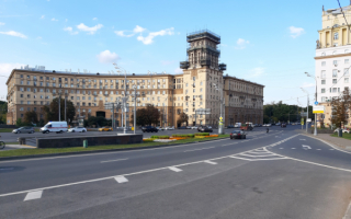 Ленинский проспект в Москве