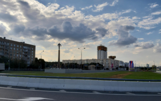 Площадь Гагарина в Москве