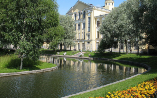 Юсуповский сад парк в Санкт-Петербурге