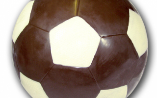Шоколадный  мяч