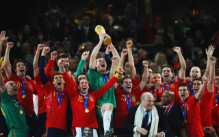 Сборная Испании чемпион мира 2010