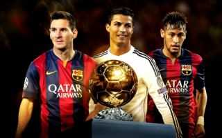 Месси, Роналду и Неймар - претенденты на золотой мяч 2015