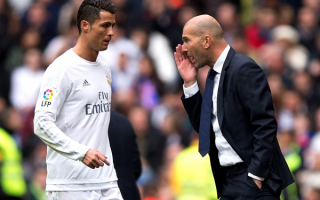 Криштиану Роналду и Зинедин Зидан