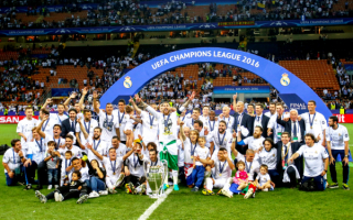 Победитель лиги  чемпионов 2016 футбольный клуб «Реал» Мадрид